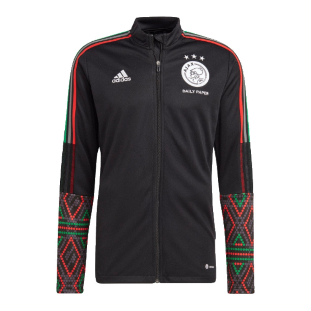 2022-2023 Ajax Tracksuit Jacket (Black)_0