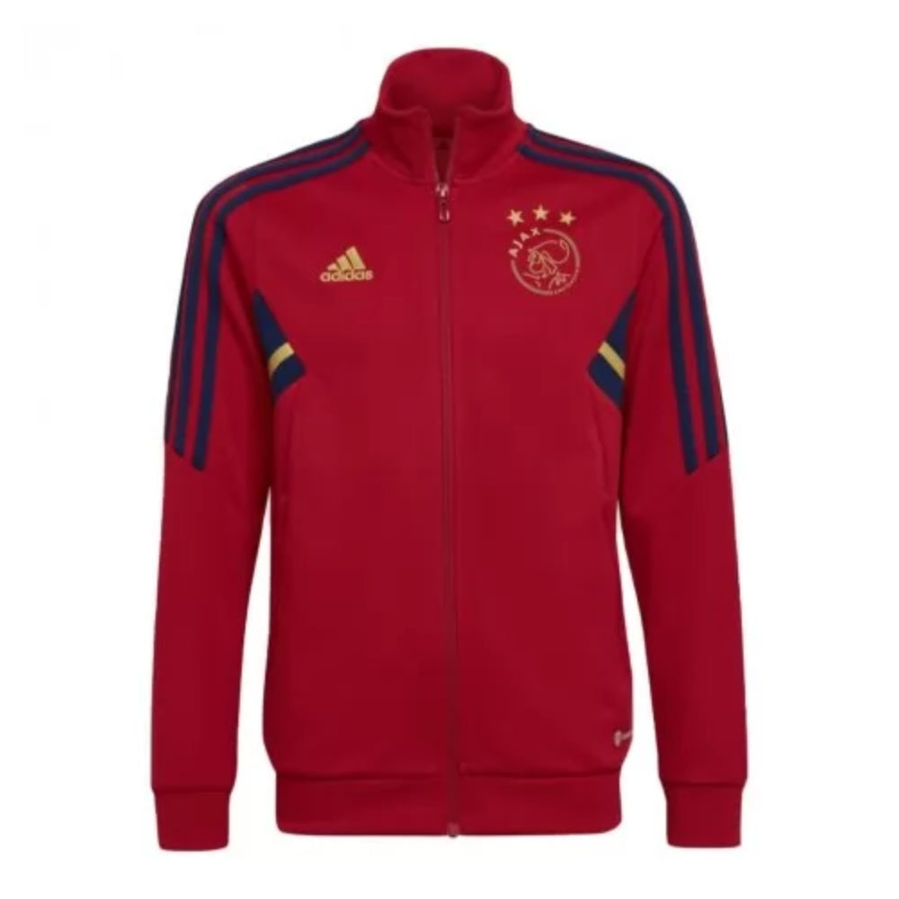 2022-2023 Ajax Track Jacket (Red)_0