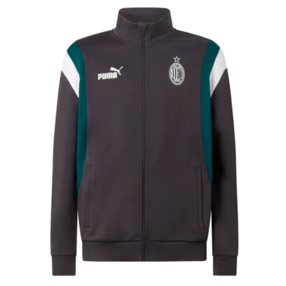 2022-2023 AC Milan FtblArchive Track Jacket (Black)_0
