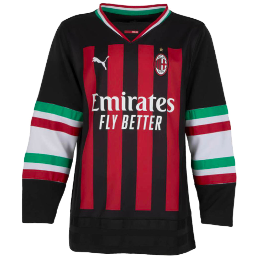 2022-2023 AC Milan Oversized Winter Jersey_0