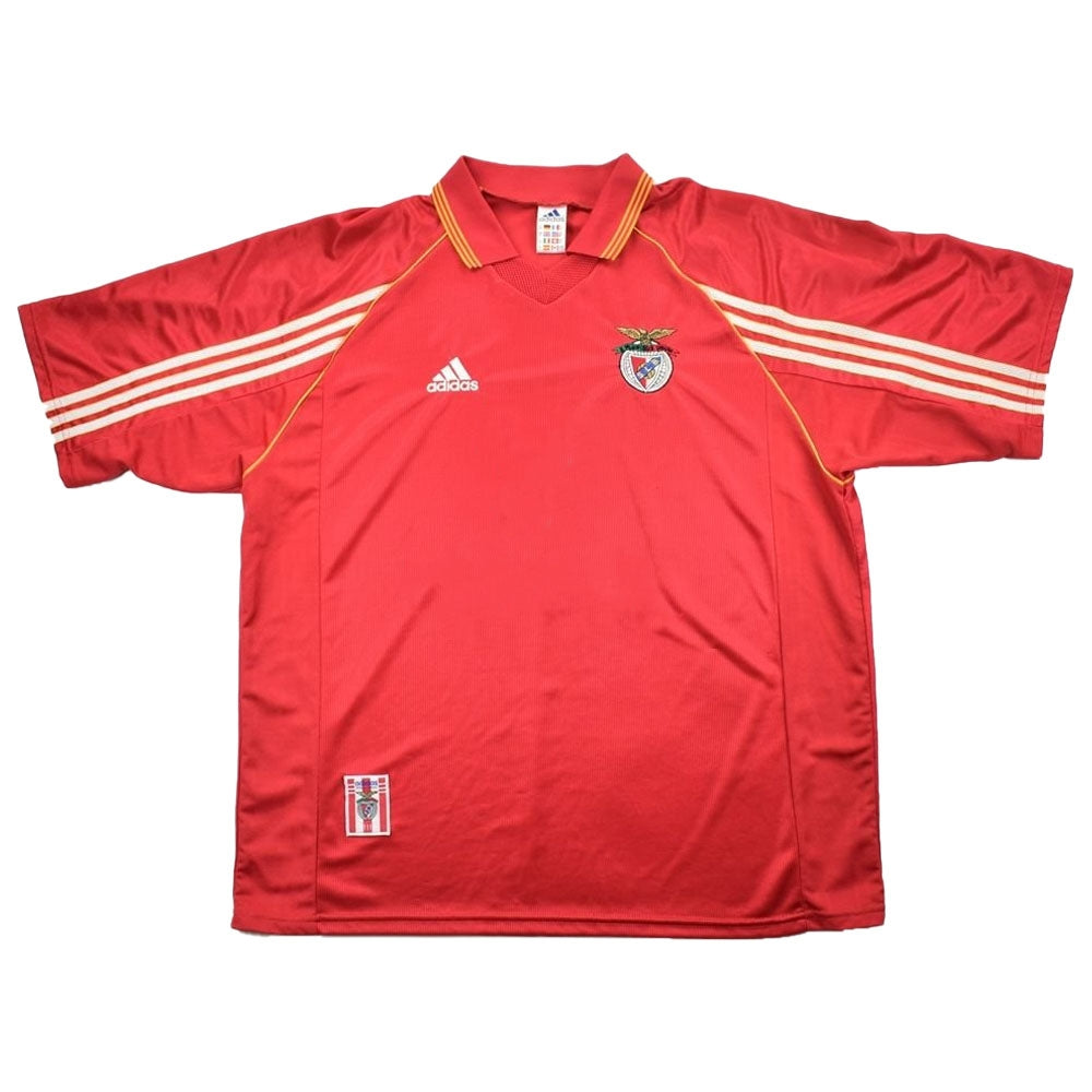 1998-1999 Benfica Home Shirt (Sponsorless) ((Excellent) XL)