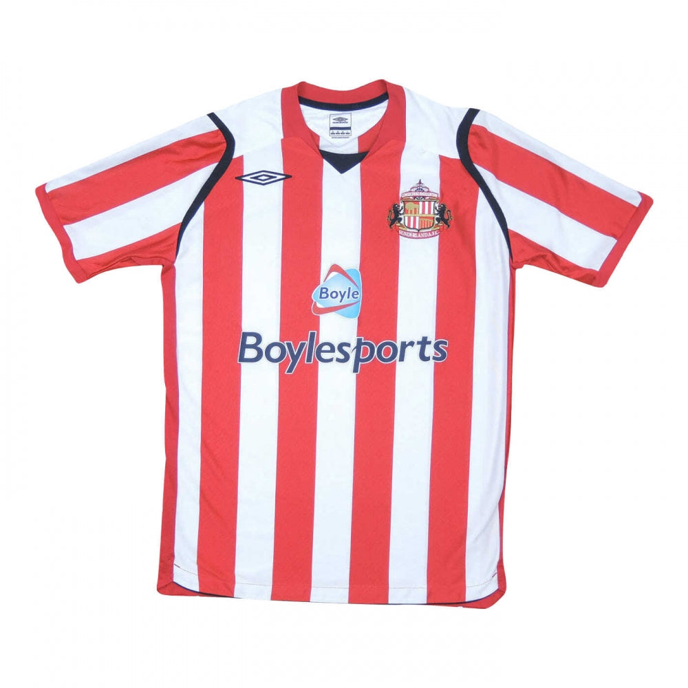 Sunderland 2008-09 Home Shirt ((Good) L)_0