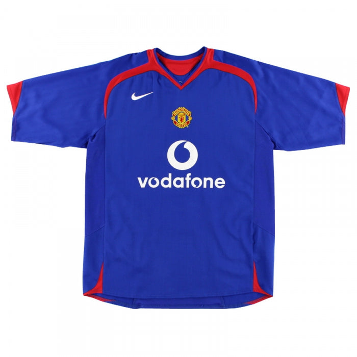 Manchester United 2005-06 Away Shirt ((Good) XL) (LAW 10)_3