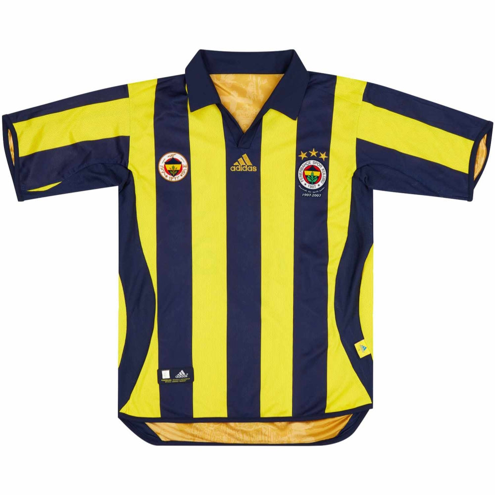 Fenerbahce 2006-07 Reversible Centenary Home and Away Size XXL ((Excellent) M)_0