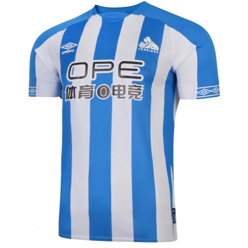 Huddersfield 2018-19 Home Shirt ((Excellent) M) (Mounie 24)_0