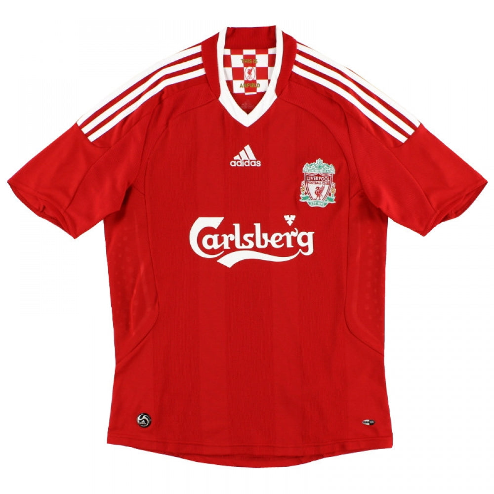 Liverpool 2008-10 Home Shirt (L) (Good)