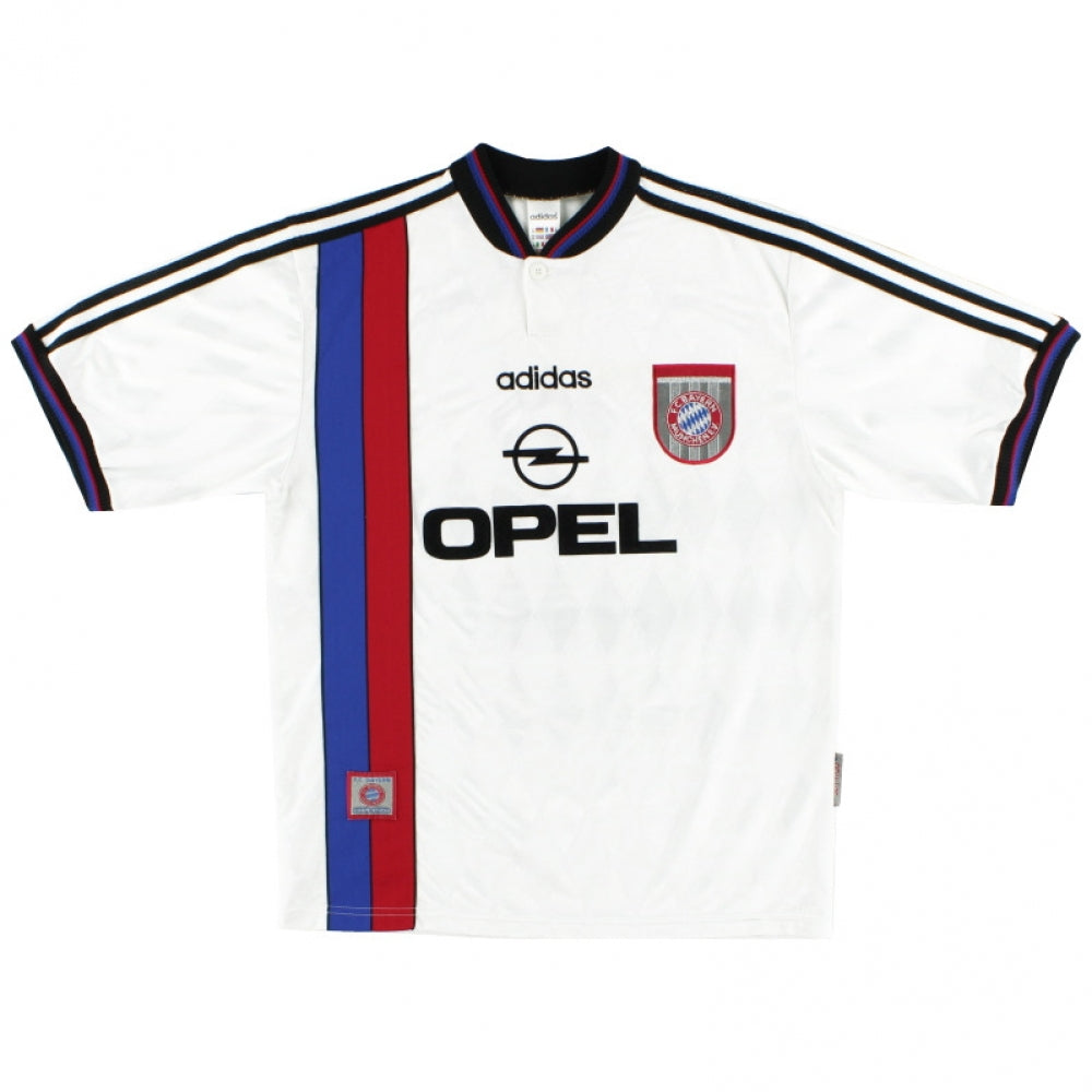 Bayern Munich 1996-98 Away Shirt (L) Strunz #8 (Fair)_0