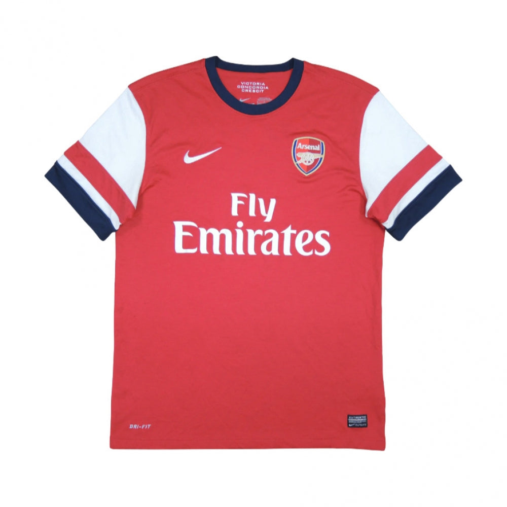 Arsenal 2012-14 Home Shirt (SB) Ozil #11 (Excellent)_1
