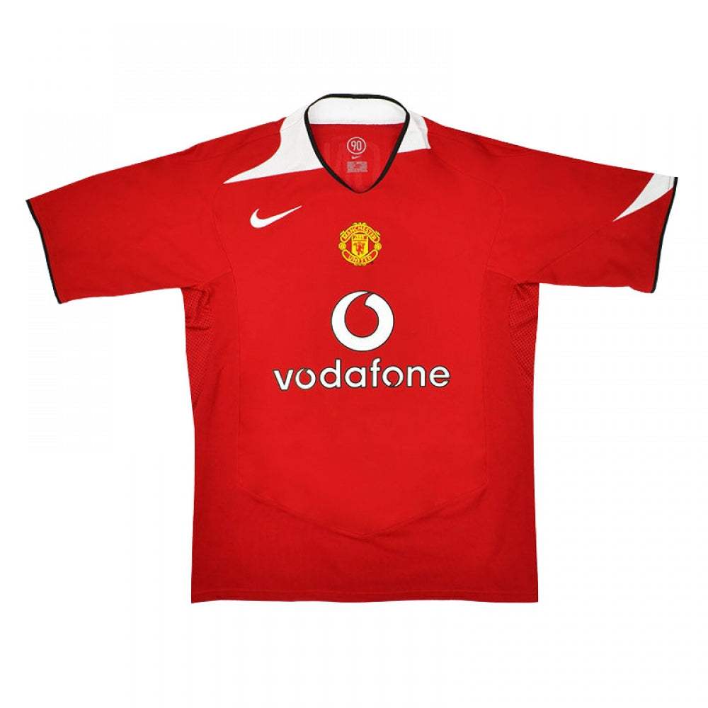 Manchester United 2004-06 Home Shirt ((Good) M)