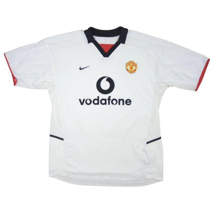 Manchester United 2002-03 Away Shirt (Beckham #7) ((Very Good) L)