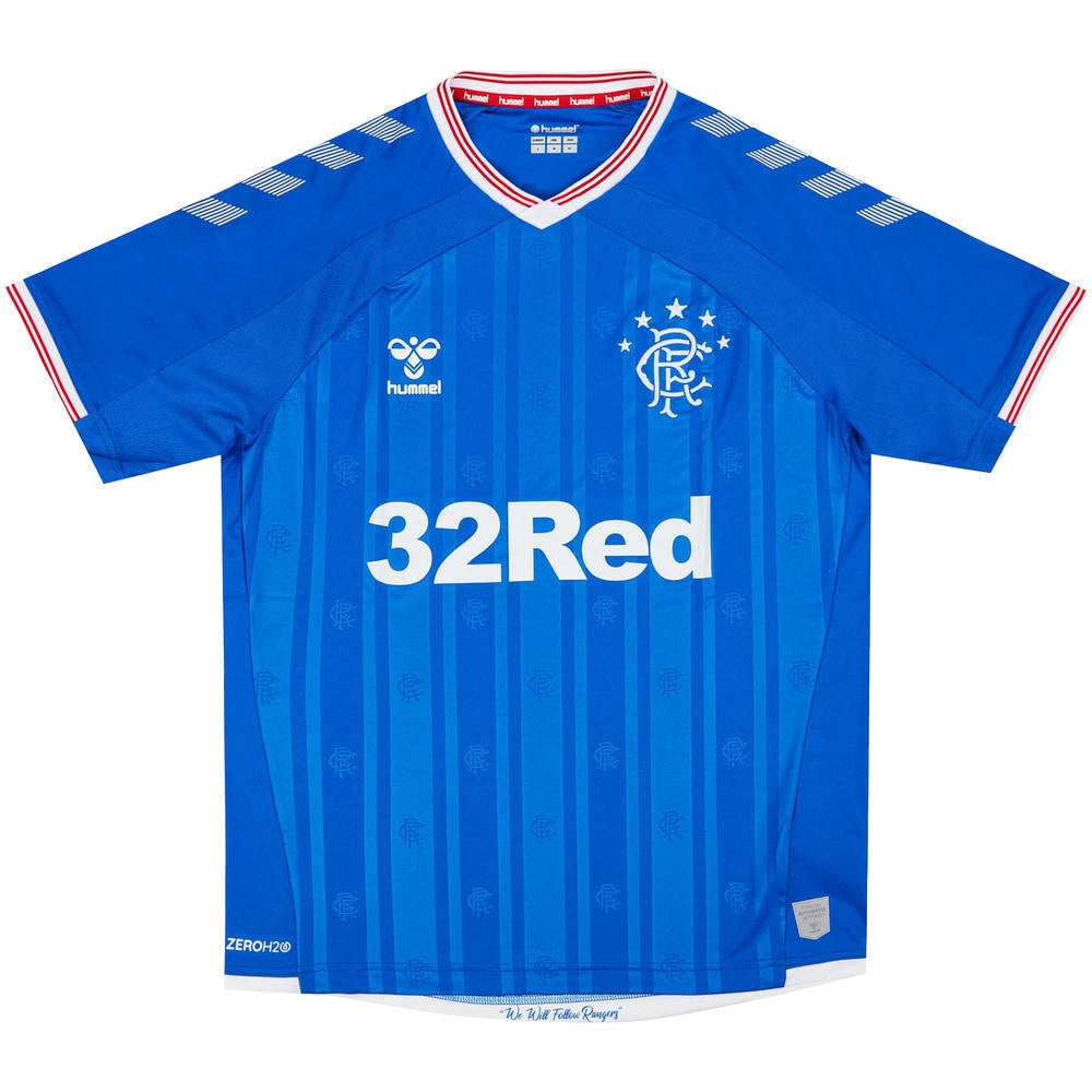 Rangers 2019-20 Home Shirt (XL) (Excellent)_0