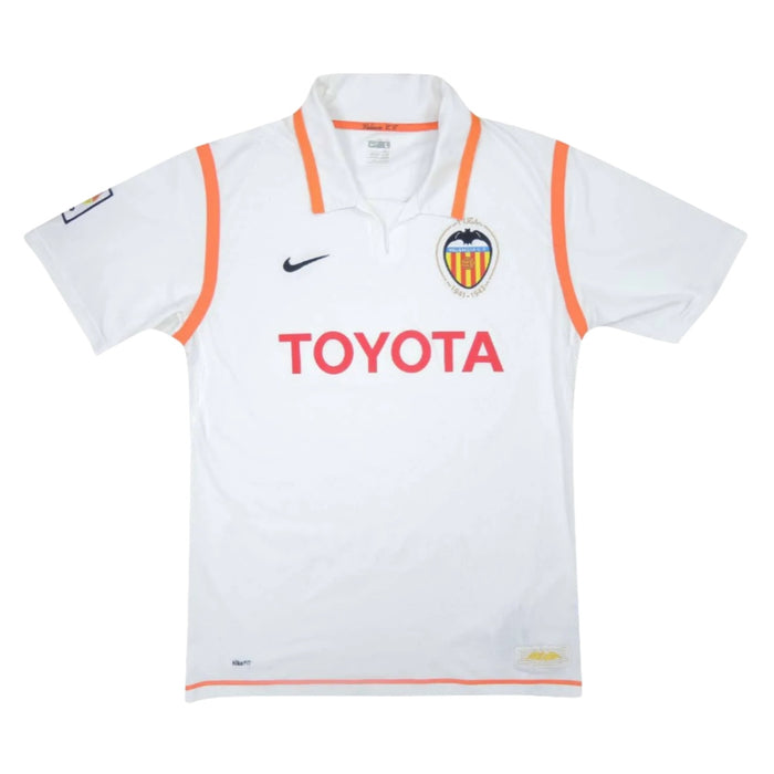 Valencia 2007-08 Home Shirt ((Excellent) S)