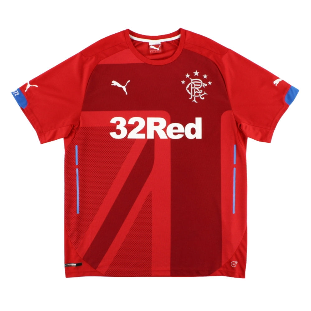 Rangers 2014-15 Third Shirt ((Excellent) XXL) (Wallace 5)_0