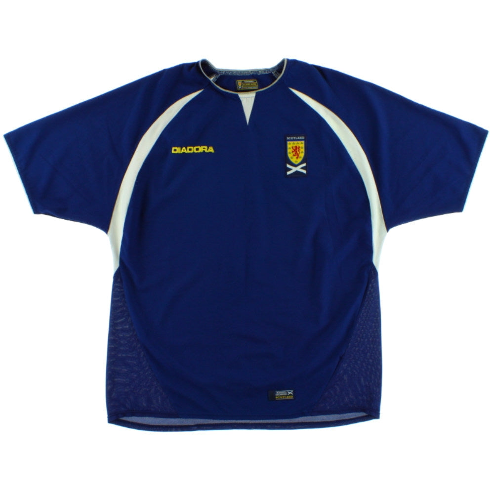 Scotland 2003-05 Home Shirt (XXL) (Excellent)