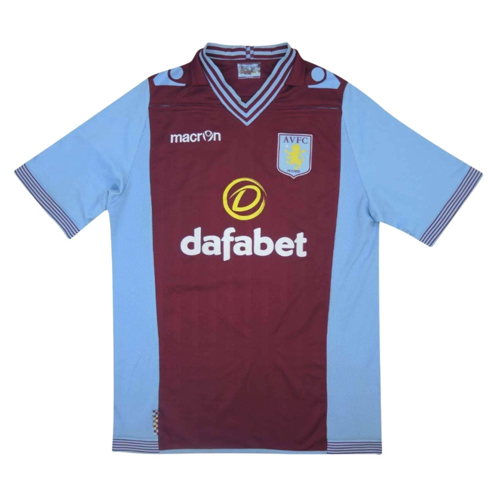 Aston Villa 2013-14 Home Shirt ((Very Good) L)_0