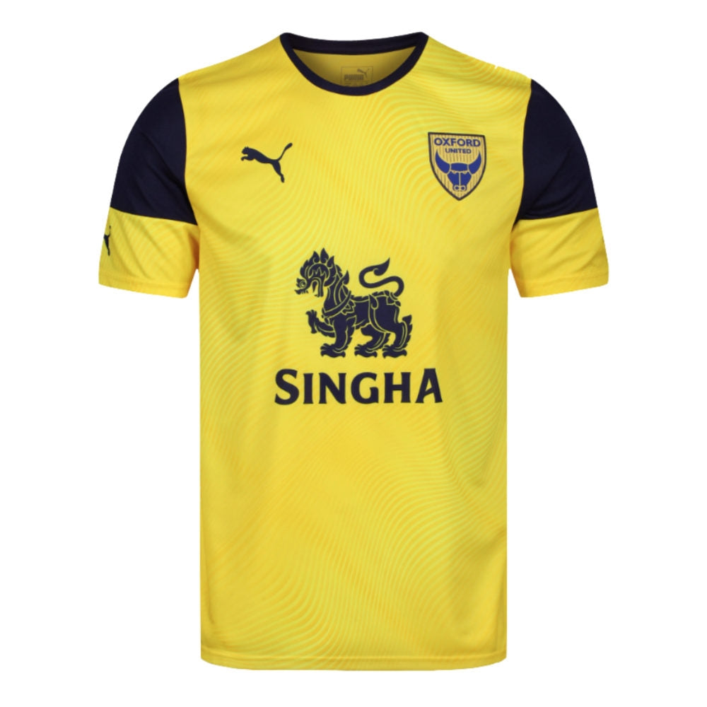 Oxford United 2019-20 Home Shirt ((Excellent) M)_0