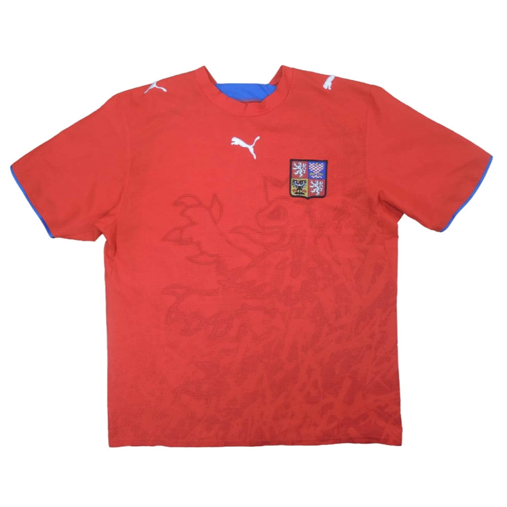 Czech Republic 2006-08 Home Shirt ((Good) XL)_0