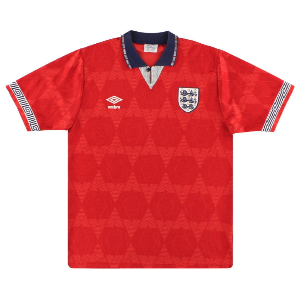 England 1990-92 Away Shirt (XL) (Excellent)_0