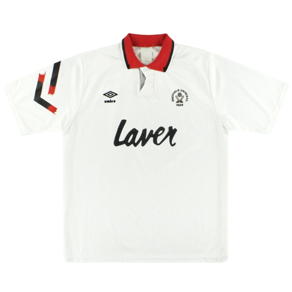 Sheffield United 1991-93 Away Shirt ((Very Good) XL)_0
