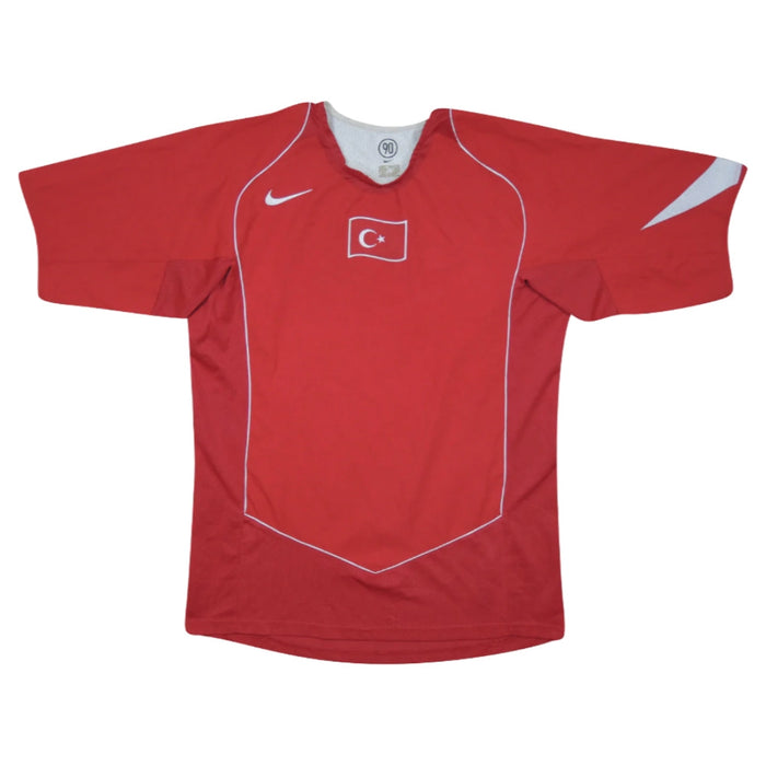 Turkey 2004-06 Home Shirt ((Mint) M)