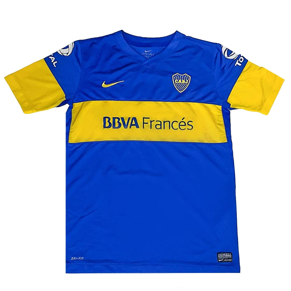 Boca Juniors 2011-12 Home Shirt ((Very Good) S)
