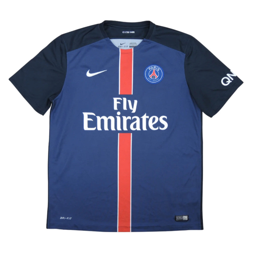 PSG 2015-16 Home Shirt ((Very Good) L)_0