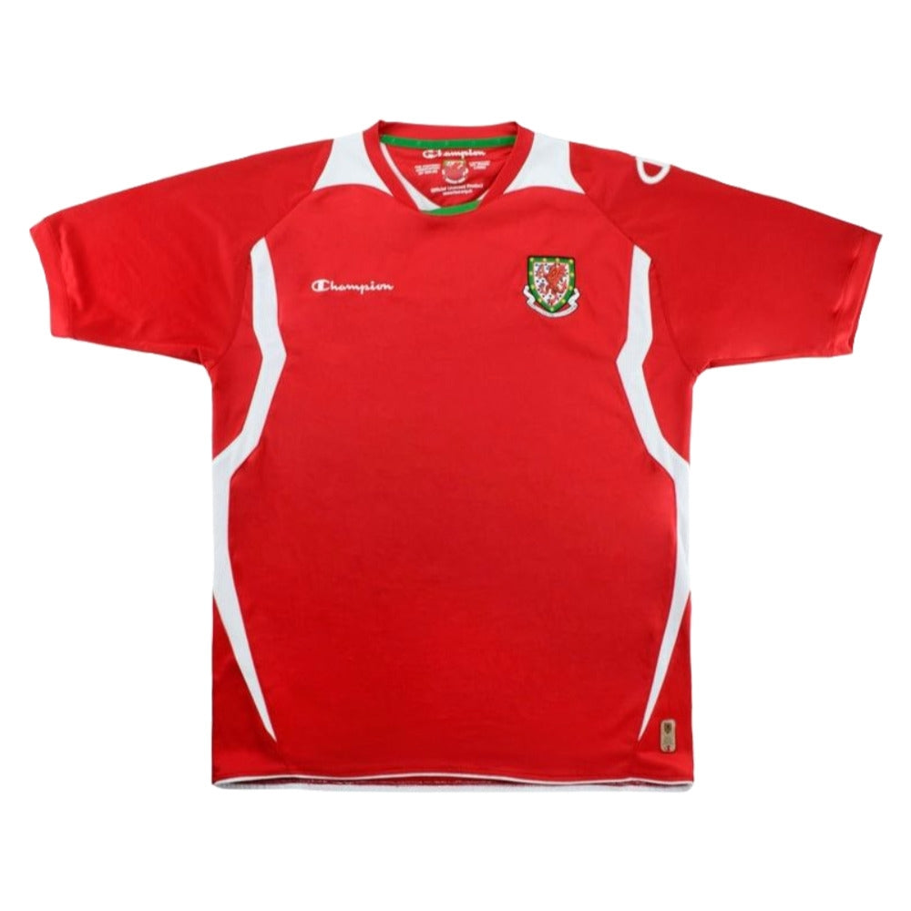 Wales 2008-10 Home Shirt (M) (Excellent)_0