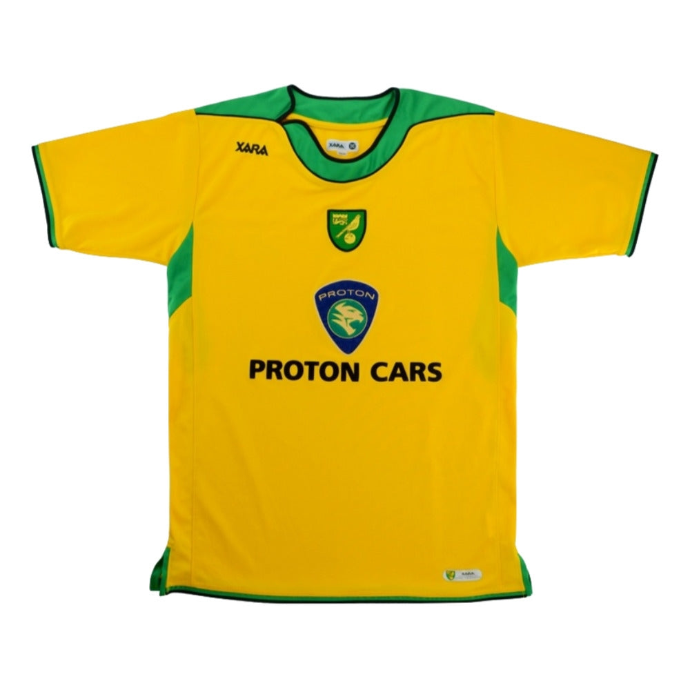 Norwich 2005-06 Home Shirt ((Very Good) M)_0