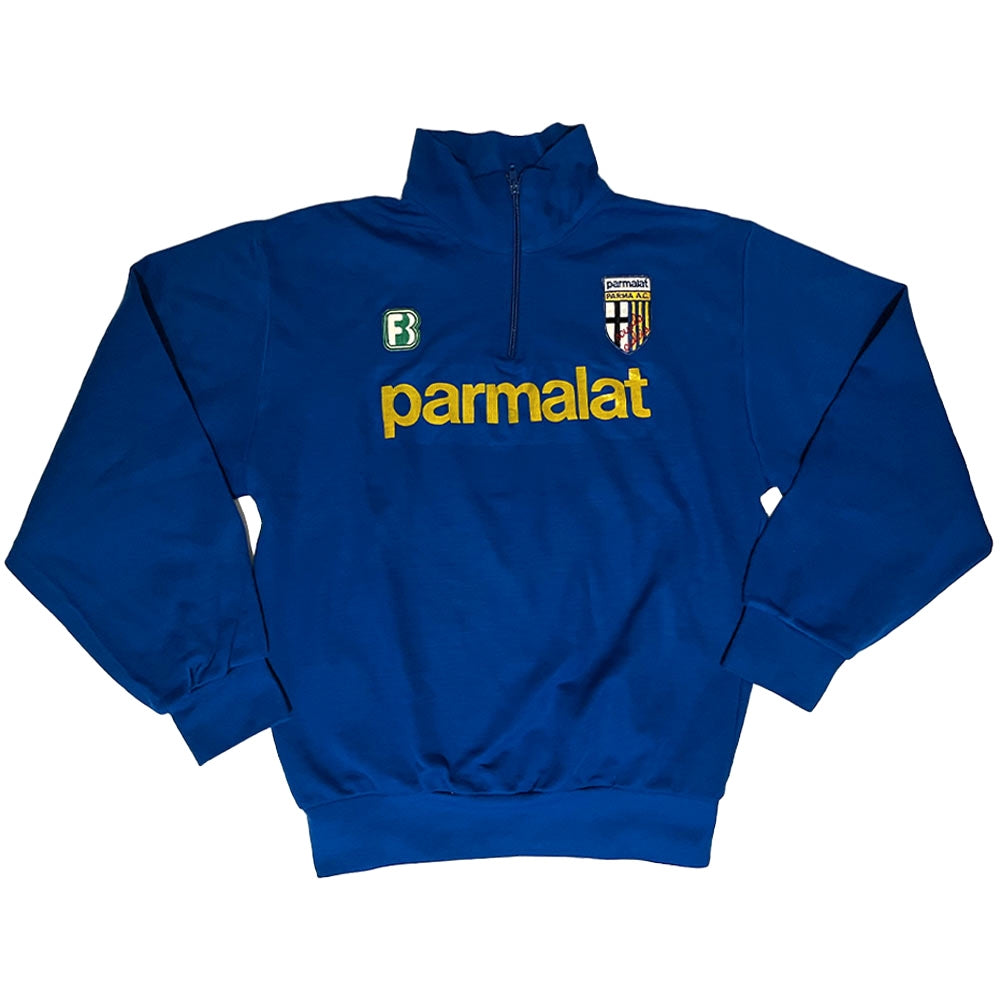 Parma 1990-91 Long Sleeve Training Top (Youth Team) ((Excellent) S)_0
