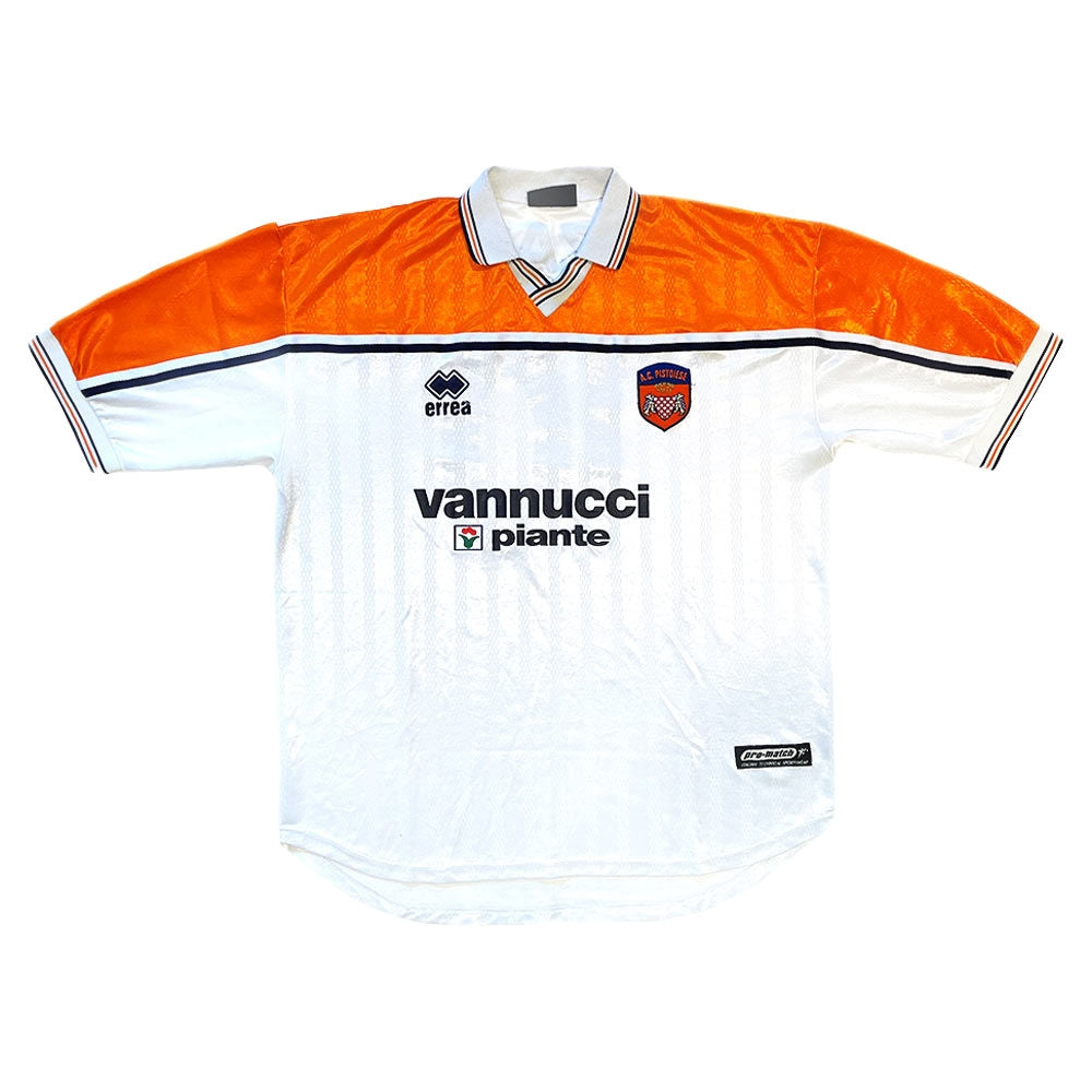 AC Pistoiese 1998-99 Match Worn Away Shirt (Bizzarri #10) ((Very Good) XXL)_0