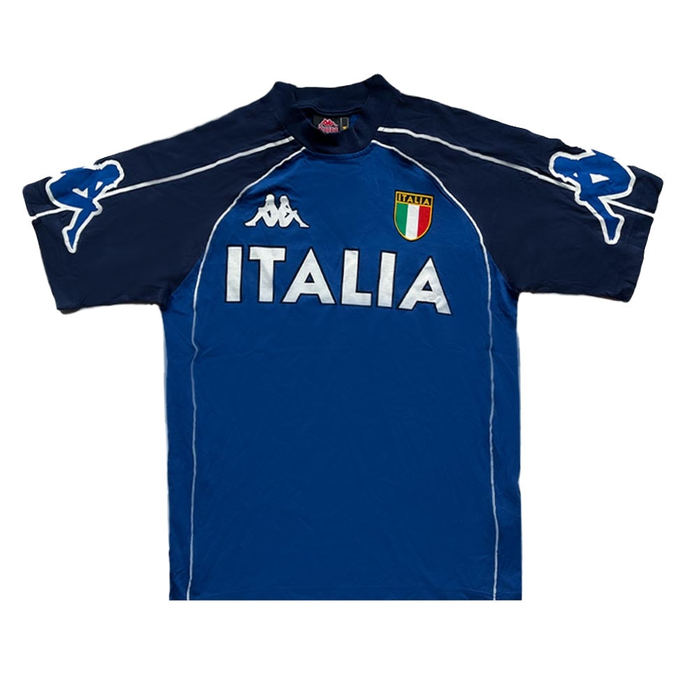 Italy 2000 Kappa Training Shirt ((Excellent) M)_0