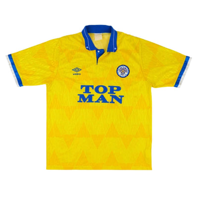 Leeds United 1989-90 Away Shirt ((Fair) XL)_0