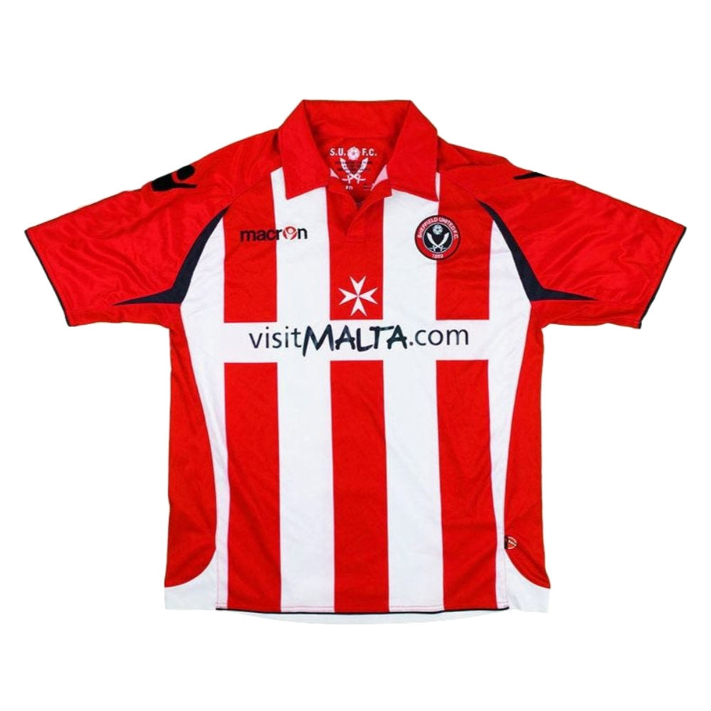 Sheffield United 2009-10 Home Shirt ((Excellent) XLB)_0