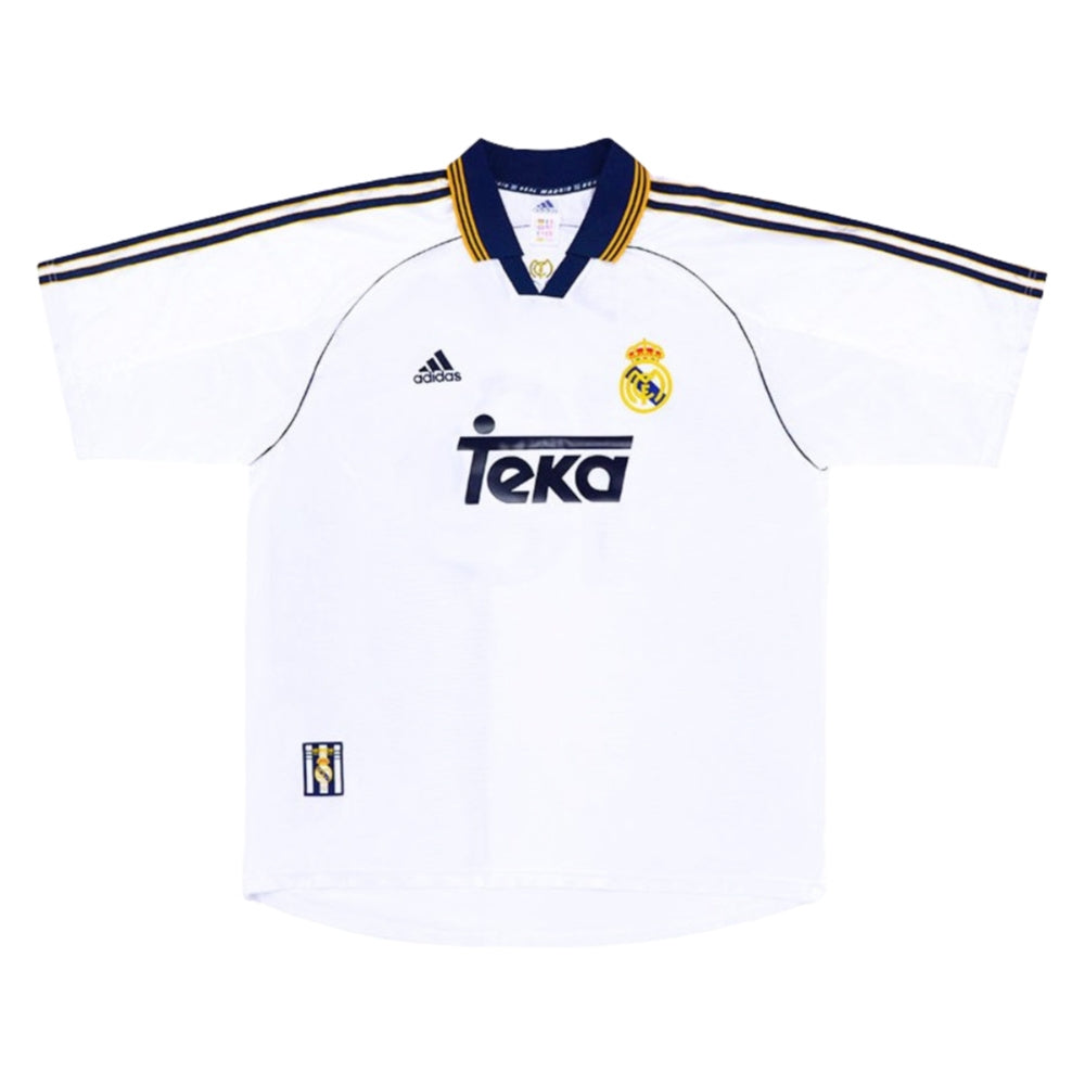 Real Madrid 1998-99 Home Shirt ((Excellent) L)