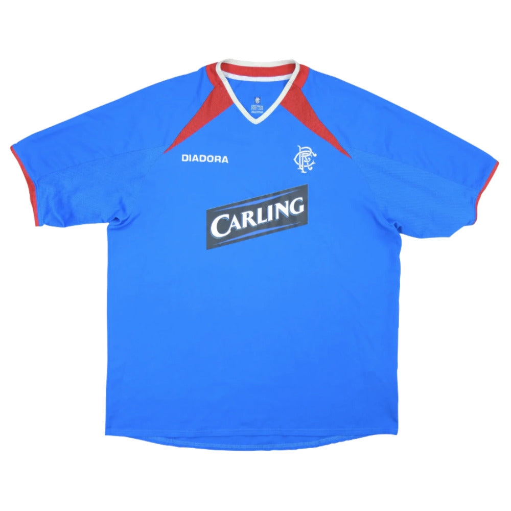 Rangers 2003-04 Home Shirt ((Fair) L)_0