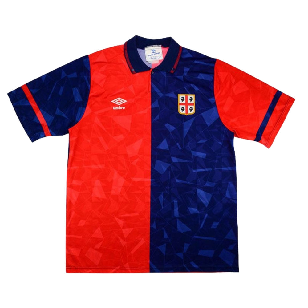 Cagliari 1990-91 Home Shirt ((Very Good) L)_0