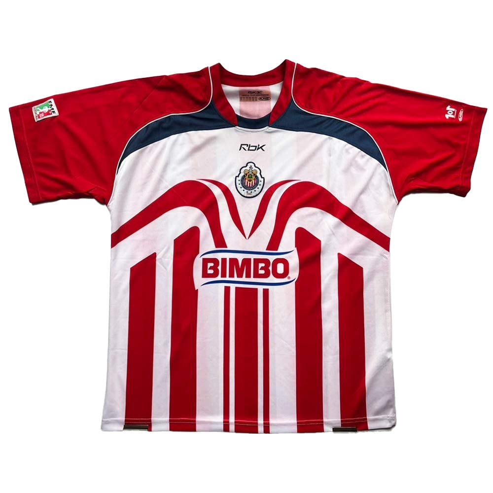 Chivas Guadalajara 2006-07 Home Shirt ((Good) L)_0