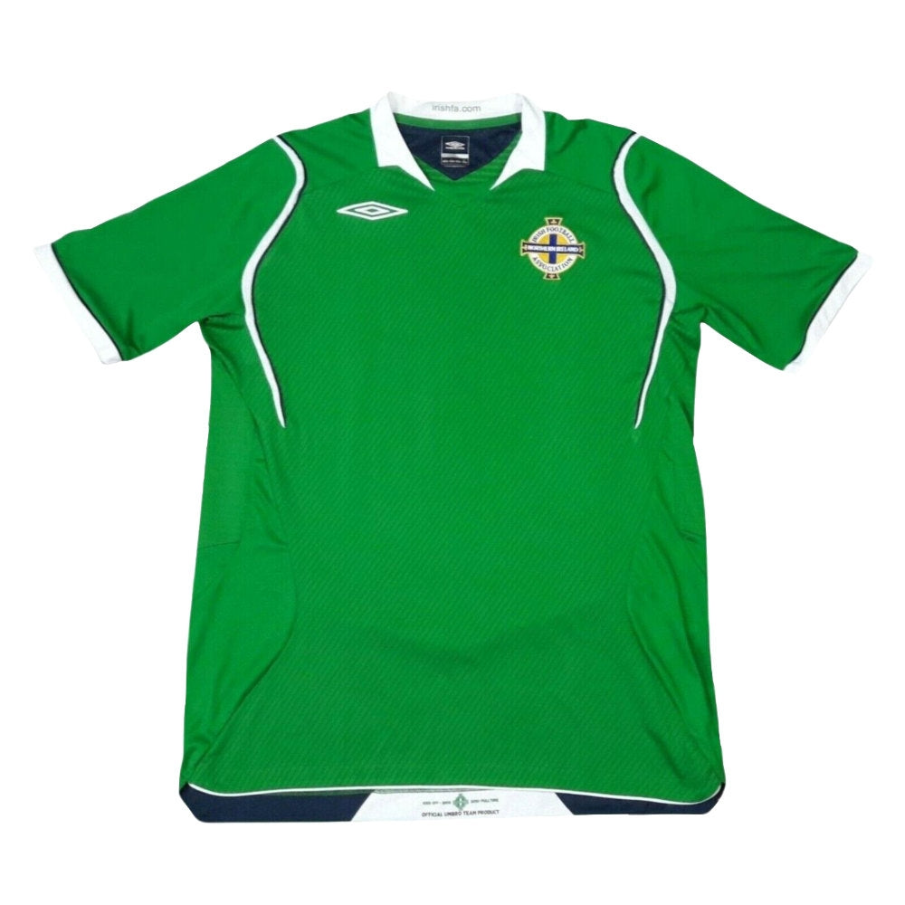 Northern Ireland 2008-09 Home Shirt (XL) (Good)_0