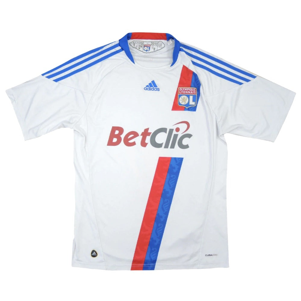 Olympique Lyon 2010-11 Home Shirt ((Good) L)_0