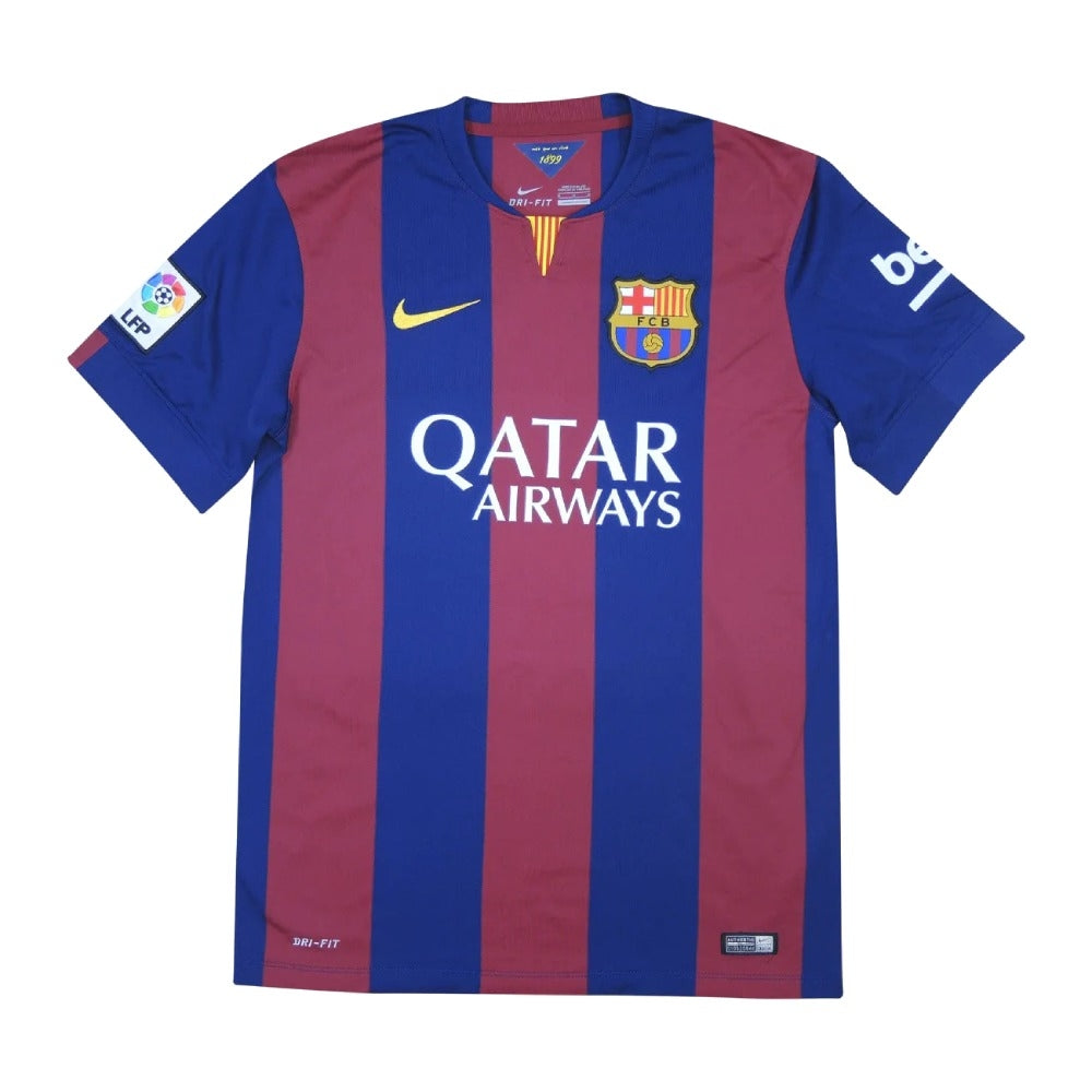 Barcelona 2014-15 Home Shirt (XL Boys) (Very Good)