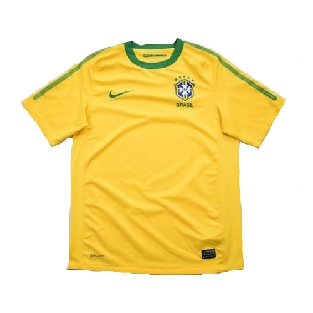 Brazil 2010-11 Home Shirt ((Excellent) M)