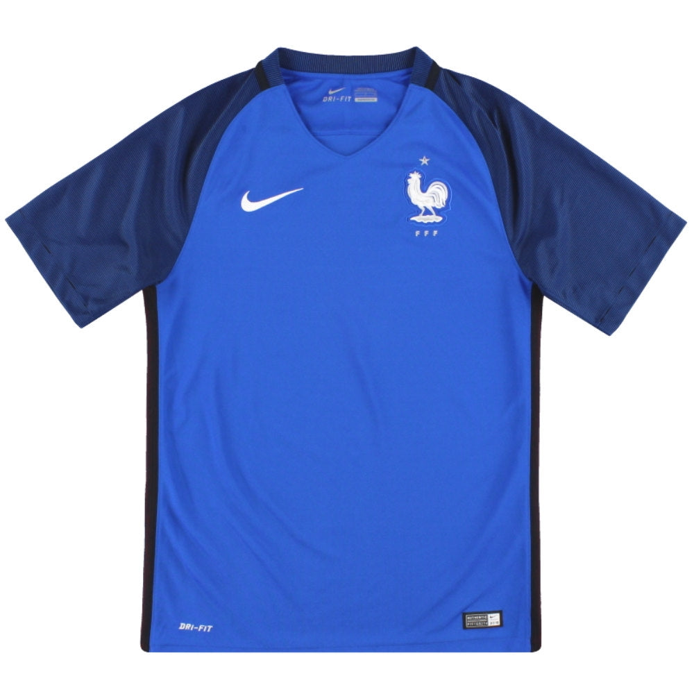 France 2016-17 Home Shirt (L) (Very Good)