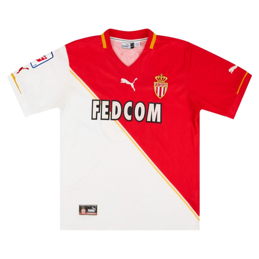 Monaco 2001-02 Home Shirt ((Excellent) L)_0
