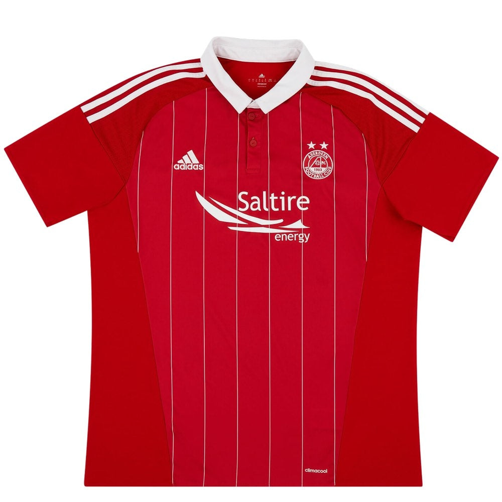 Aberdeen 2016-17 Home Shirt ((Excellent) XXL)