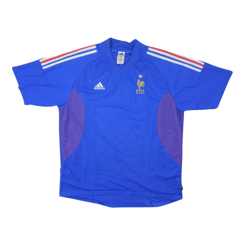 France 2002-04 Home Shirt (L) (Mint)_0