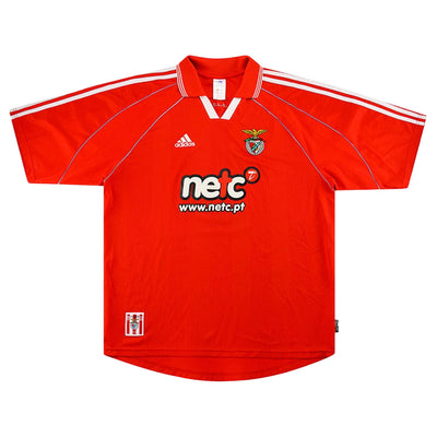 Benfica 2000-01 Home Shirt (Excellent)