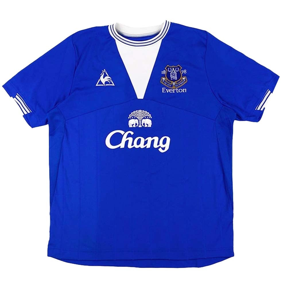 Everton 2009-10 Home Shirt ((Fair) L)_0