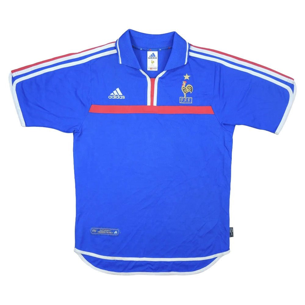 France 2000-02 Home Shirt (Excellent)