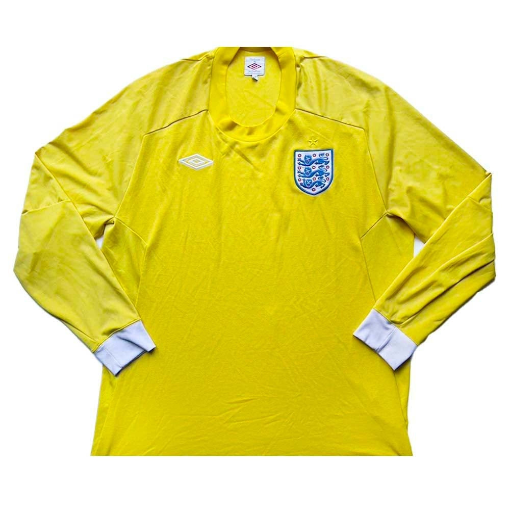 England 2010-11 Goalkeeper Away Shirt ((Good) XXL)_0