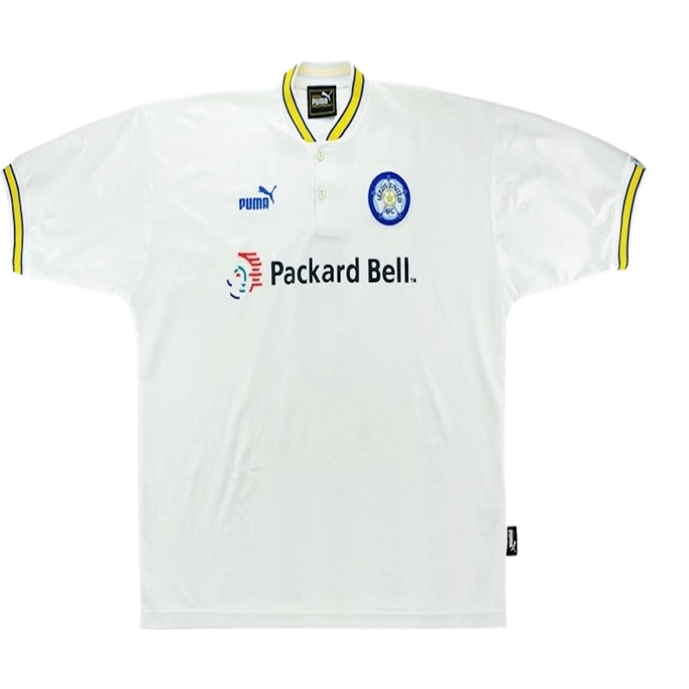 Leeds United 1996-99 Home Shirt (M) (Excellent)